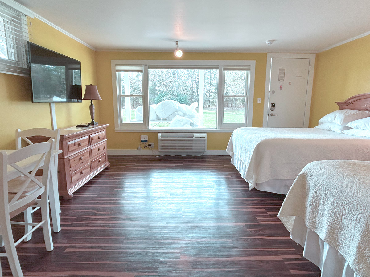 One-bedroom suite interior at The Island Inn, Martha's Vineyard — sleeps up to 6